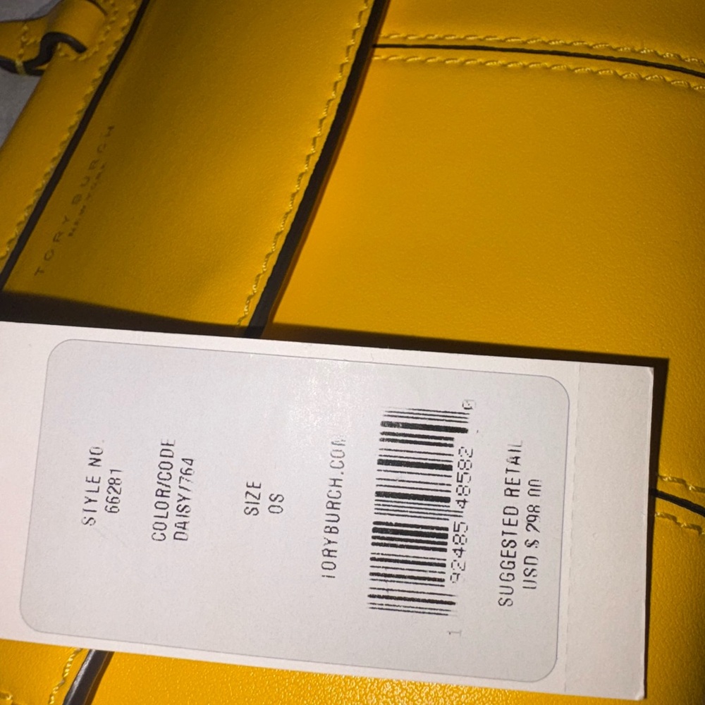 Tory Burch Daisy Yellow Bag - Picture 5 of 5